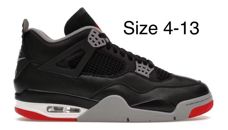 Jordan Air Jordan 4 retro "military black" for Men's Size Basketball Shoes