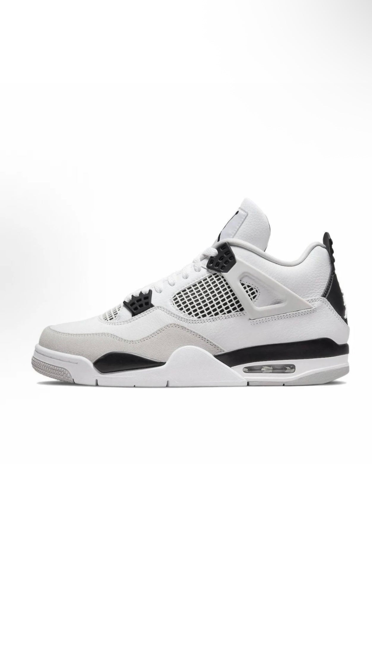 Jordan Air Jordan 4 retro "military black" for Men's Size Basketball Shoes