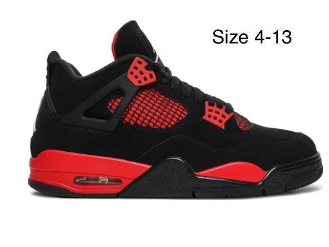Jordan Air Jordan 4 retro "military black" for Men's Size Basketball Shoes