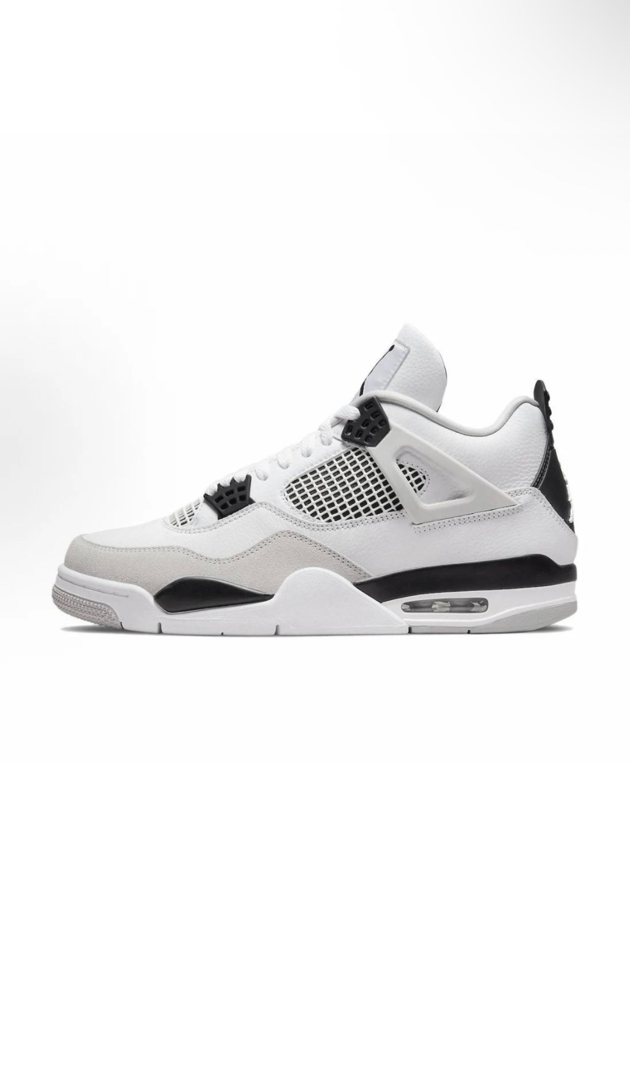 Jordan Air Jordan 4 retro "military black" for Men's Size Basketball Shoes