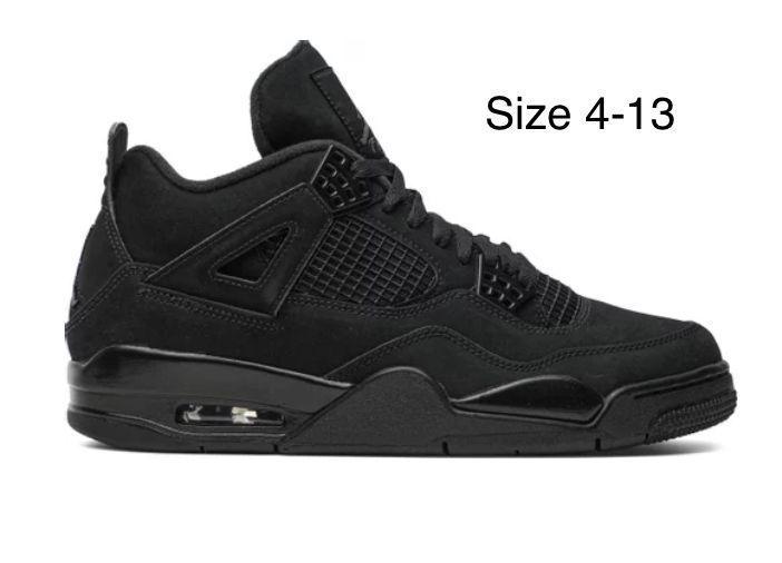 Jordan Air Jordan 4 retro "military black" for Men's Size Basketball Shoes